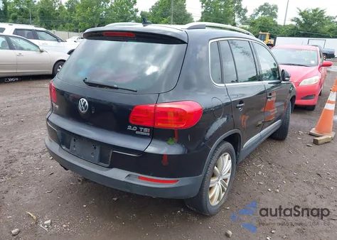 2014 Volkswagen Tiguan Se from USA, damaged, VIN WVGBV3AX1EW576722